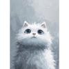 Funny Cute Smile Animals Kitten Koala Fox Lamb Posters Canvas Printing Vintage Wall Art Picture for Living Room Home Decor Gifts