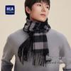 HLA Men's Pure Wool Scarf