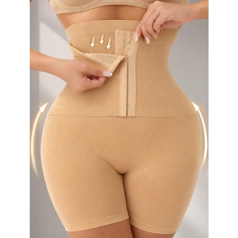 Tight High-waisted Tight High-waisted Front Buckle Abdomen Hips and Buttocks Body Sculpting Belt Women's Shapewear