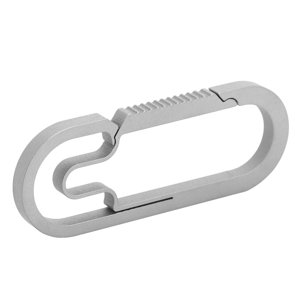 Key Keychain Split Chain Round Key s Alloy for Outdoor Use