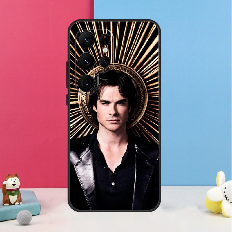 Damon Salvatore Vampire Diaries Case For Samsung Galaxy S24 S26 Ultra S20 S21 S22 S23 S25 Plus S10 S25 FE Back Cover Shell