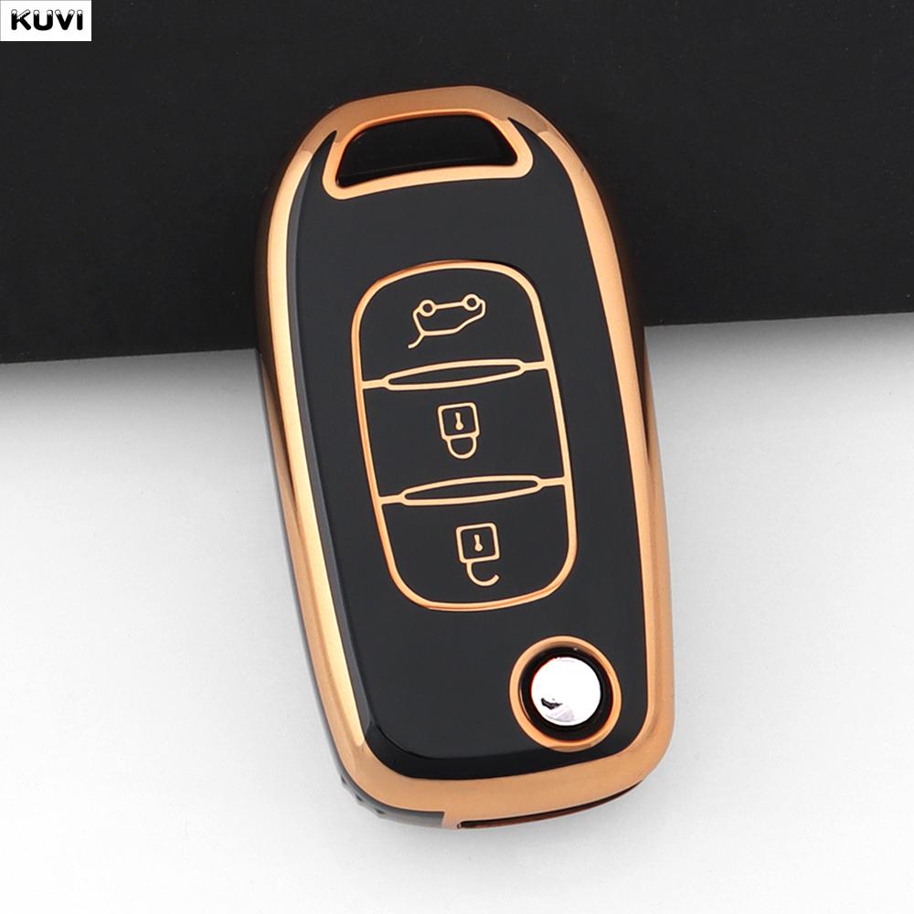TPU Autoschlüsselhülle Abdeckung Schale Fob Für Renault Kwid Kadjar Captur Megane Sandero Stepway Logan Clio 5 Arkana