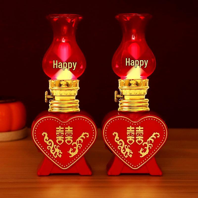 

Dragon & Phoenix Wedding LED Candlesticks - Everlasting Bridal Joy Lights (Pair)