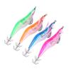 10cm 4 Colors Electric Luminous Bionic Shrimp Shape Saltwater Squid Fishing Lures