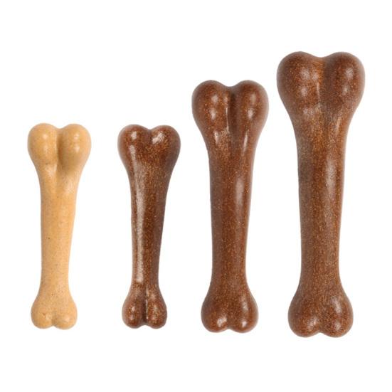 Odolná umělá kost Čištění zubů psa Žvýkací Interakční Hračka pro mazlíčky