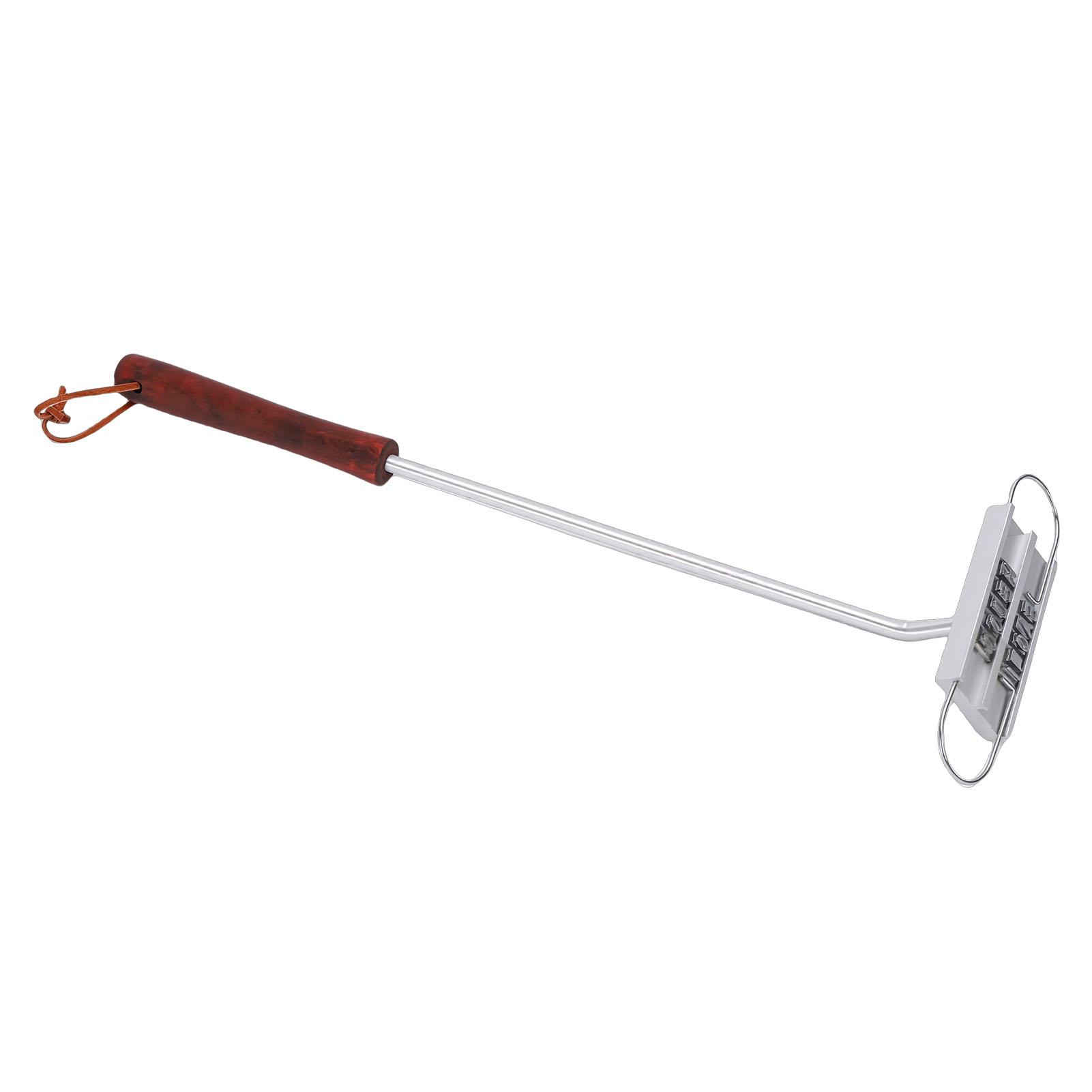 

BBQ Branding Iron Set Stainless Steel BBQ Meat Branding Iron with Changeable Letters for Barbecue Grilling Burgers