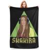 Coperte in Pile Shakira Tour 2025 Coperte per Casa Ufficio Copriletto Super Caldo