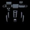 Car Dashboard Multimedia Navigation Transparent Anti-Scratch Protection Film Modification For Volkswagen Tiguan L Pro 2024-2025
