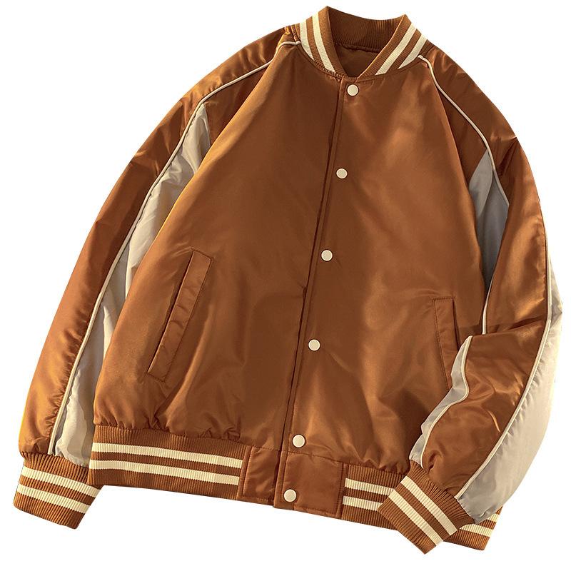 Baseball Uniforms for Men, New Autumn and Winter Jackets, Men's Street Loose Cotton Coats for Men