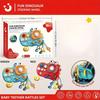 1pc New Dinosaur Interactive Steering Wheel Driving Multifunctional Busy Toy, Sensory Educational Interactive Toy Develops Motor Skills