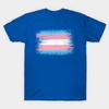 Unisex Fashion TShirt Transgender Flag Print TShirt Plus Size XS-6XL T-Shirt 100%Cotton Tops O Neck Short Sleeve Tees