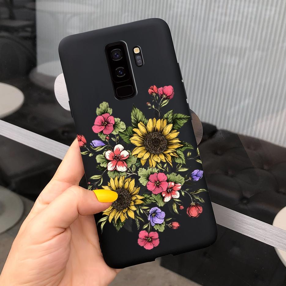 For Samsung Galaxy S9 Plus Case S9+ G965F Cute Candy Painted Fundas Matte Cover For Samsung S9 S9+ S 9 Plus Phone Case Soft Bags