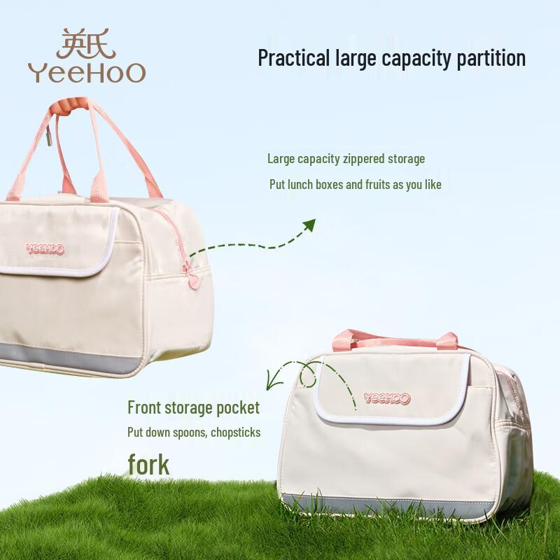 YEEHOO 3-Layer Insulated Kids Lunch Bag