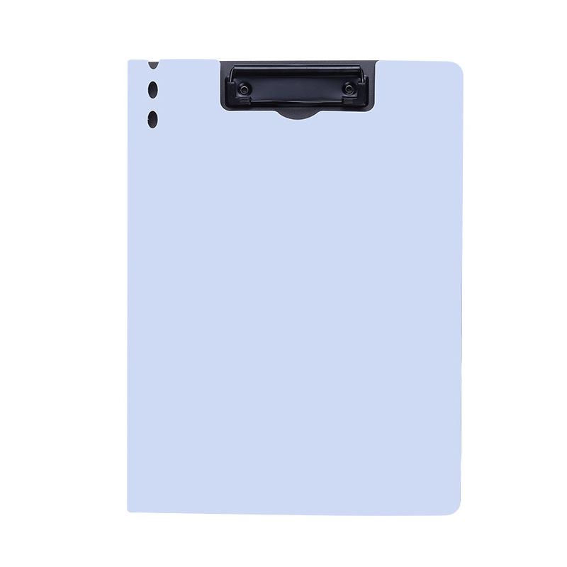 PP Foam Board Plastic Writing Folder with Horizontal/Vertical Clip for Office Use