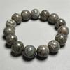 14MM Natural Agate Dzi Bead Stone Bracelet for Men Tibetan Chinese Style Spiritual Protection Handmade Stretch String Buddhist Gift