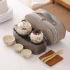 Portable Ceramic Travel Tea Set