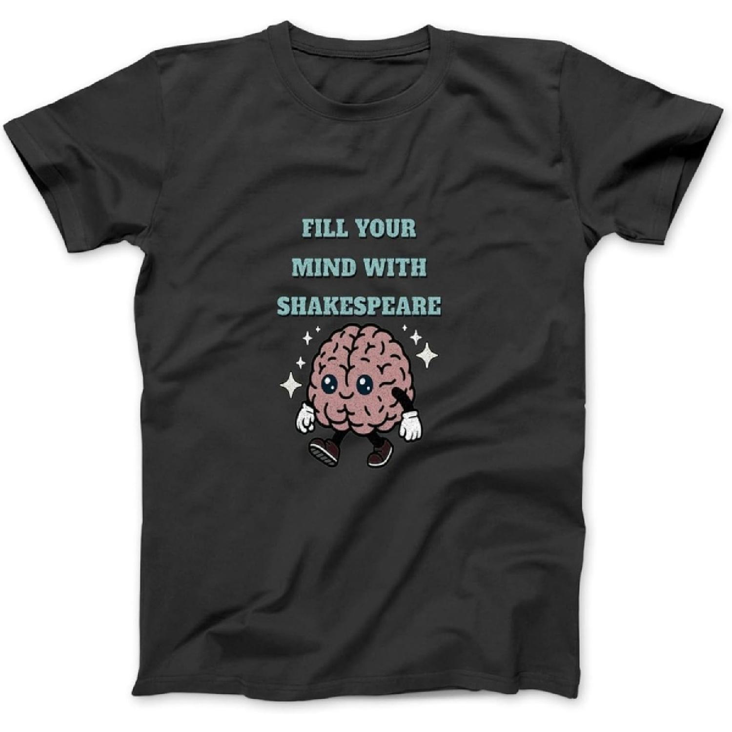 

Distressed Fill Your Mind with Shakespeare Funny Brain Joke Long Sleeve, T-Shirt, Sweatshirt, Hoodie for Men, Women, Kids XXXXXL різнокольоровий