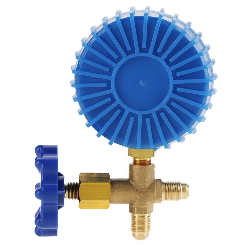 AC Refrigerant Manifold Gauge High Low Pressure Gauge Set for Air Conditioner R410A R22 R134A R404A