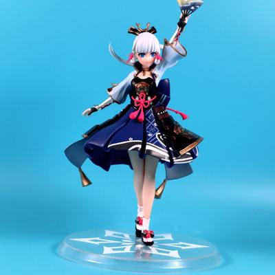 23cm Anime Genshin Impact Yae Miko Anime Figure Kamisato Ayaka Action Figurine Beelzebul Raiden Shogu PVC Statue Model Doll Toys