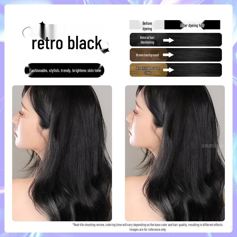 

Фарба для волосся Лічі Браун - Рослинний крем для домашнього використання, підходить для чоловіків та жінок, популярний колір 2026 року. 1 box, includes dye tools + 1 hair mask