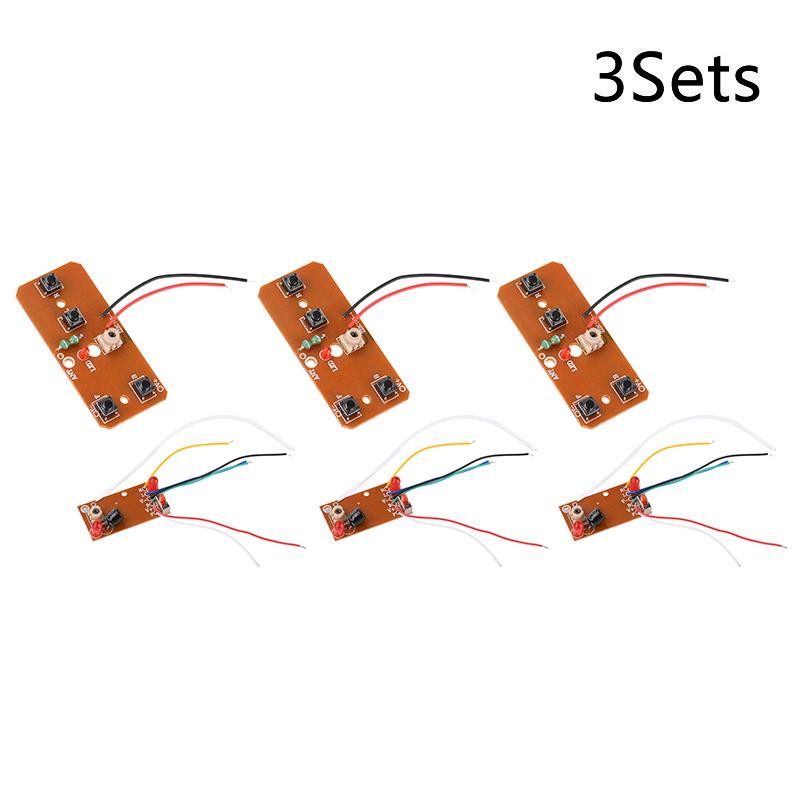 Four-Channel Rc Remote Control Module Diy Rc Car Transmitter Receiver Board 27Mhz Long Range High Power Motor Controller