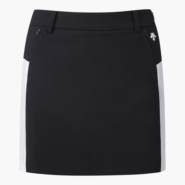 DESCENTE GOLF Women'S Side Color Block H-Line Skirt (Dp32Wfsk98)