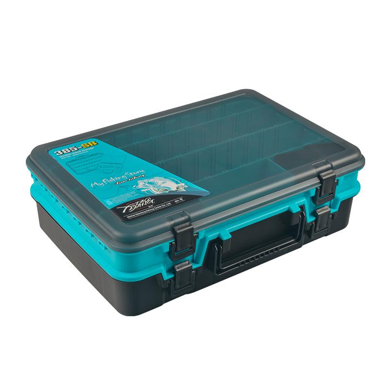Large Double-Layer Portable Lure and Tool Box: Multifunctional Fishing Gear and Accessories Storage