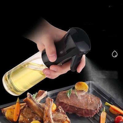 Sticlă cu pulverizare de ulei Oală de bucătărie Dozatoare de ulei de gătit de uz casnic Pulverizator de ulei de măsline Mister pentru friteuza cu aer Coacerea salatei