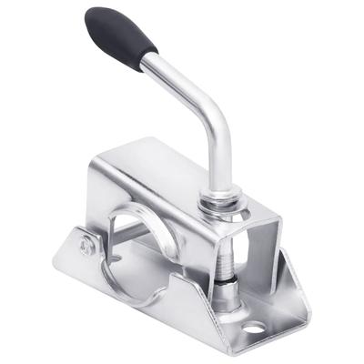 Support Wheel Clamps (2 Pcs) 13.5 X 6.5 X 14 Cm Galvanized Steel