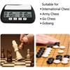 3-In-1 Portable Professional Digital Chess Timer 3 Timing Modes Game Timer Multipurpose Chess Clock