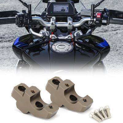 YAMAHA MT09 Tracer 900 GT FZ09 XSR900 2015 - 2020 jaoksJuhtraua tõstukid Juhtraua tagumine kinnitus Mootorratta kinnitus Käepideme klamber Universaalne 2021