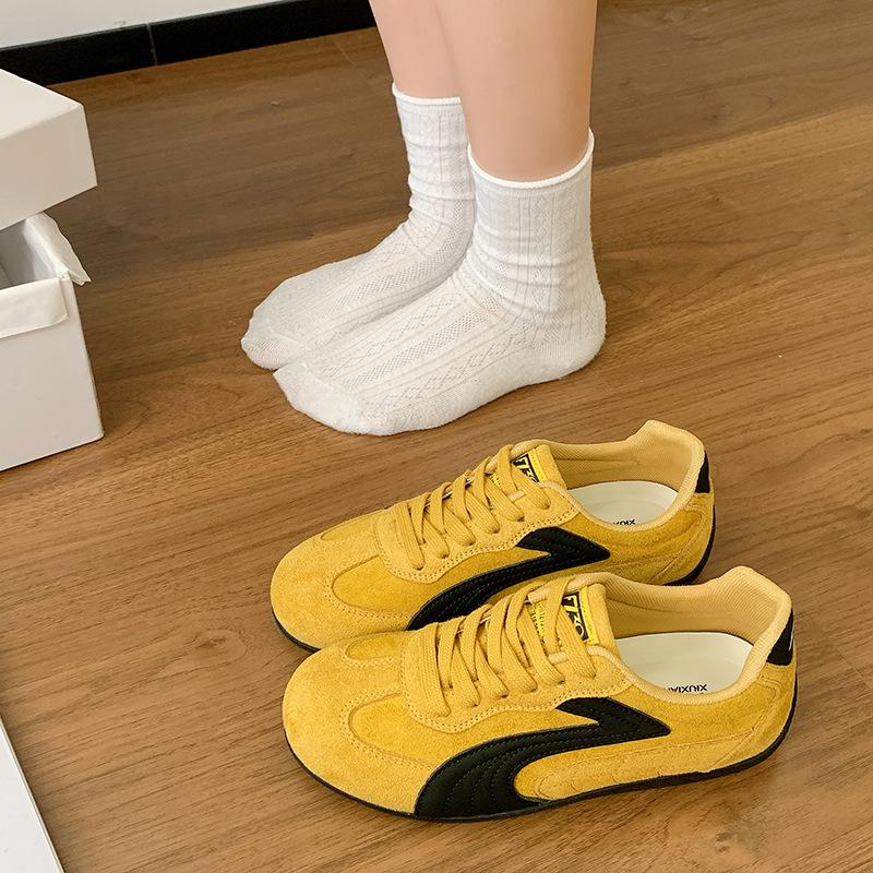 Casual German training shoes women's shoes autumn 2025 new popular fashion Forrest Gump sports shoes soft sole versatile comfortable board shoes