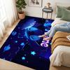 Custom Name Stitch Dreams Gamer Carpet Rug for Bedroom Living Room Home Sofa Decoration,Office Home Decor Game Large Decor Floor Mat