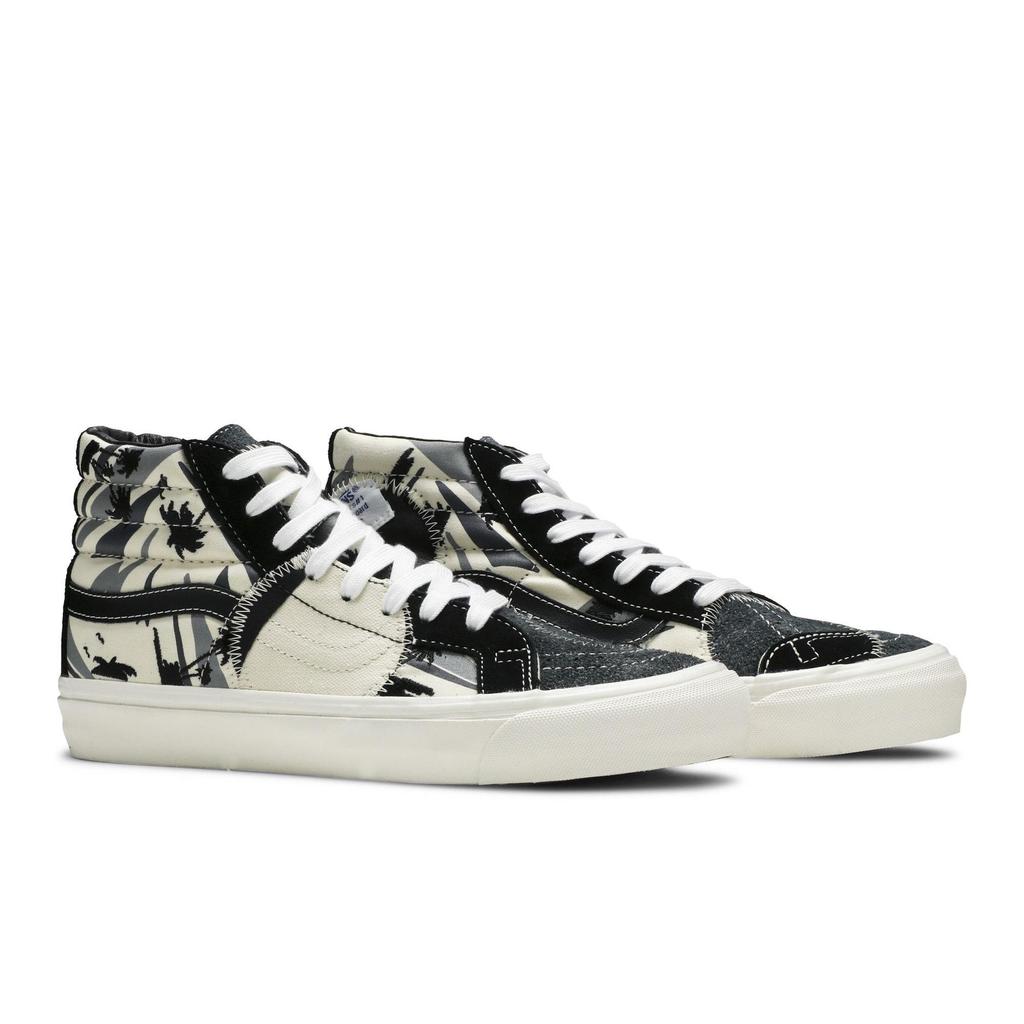 Vans Sk8-Hi LX 'Bricolage' (Unisex) Black / Classic White Skate Shoes VN0A45K3VSJ