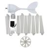 500W Wind Turbine with MPPT Controller 8 Blades Wind Generator Kit for Solar Power Generation System 12V