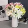 18 Heads Artificial Lilis Floral Arrangement Realistic Simulation Flowers Multicolor DIY Flower Artificial Flowers