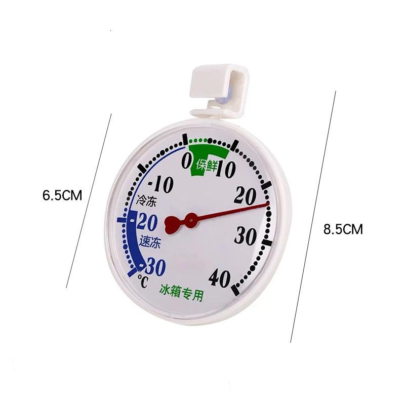 Digitales Kühlschrankthermometer Wasserdichter Temperaturmonitor Dual-Skalen-Anzeige Hängendes Design für den Einsatz im Haushaltsgefrierschrank