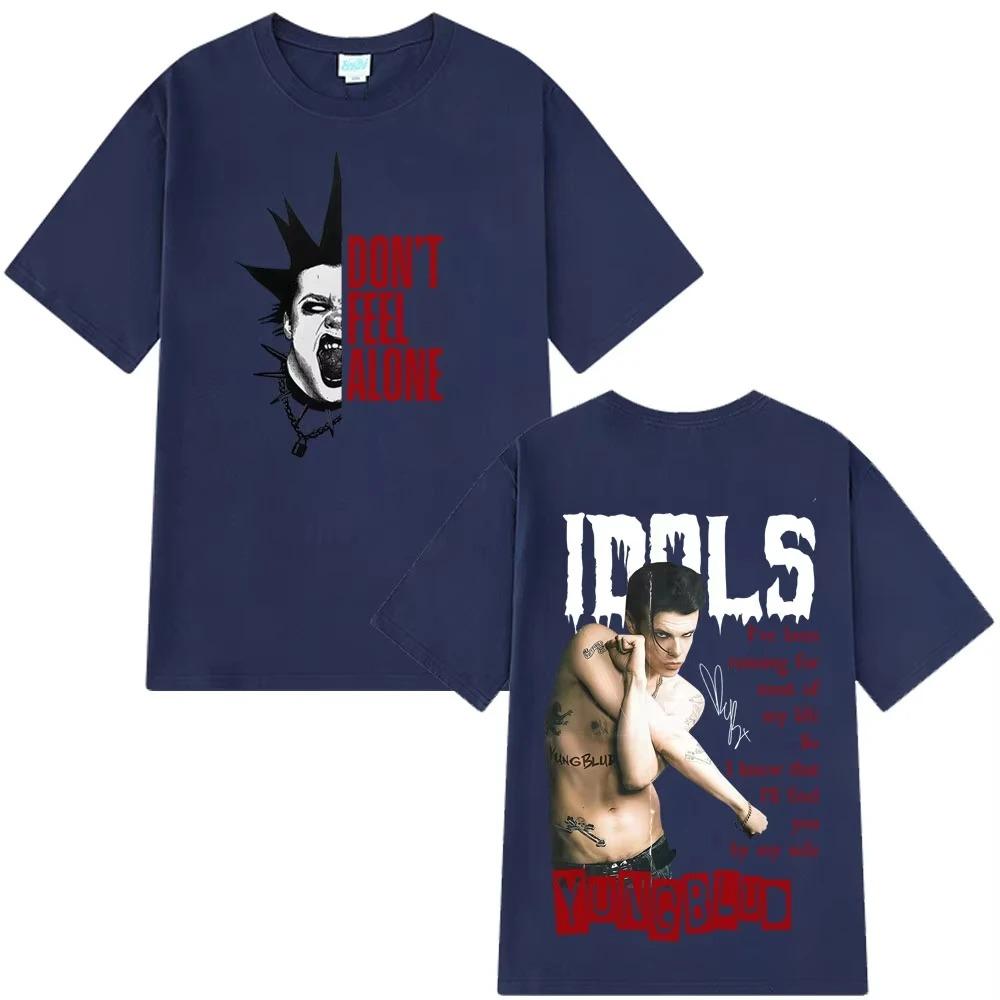 

Yungblud IDOLS The World Tour 2026 Printed Tshirts Men Women Fashion Tshirts Summe Cotton Hiphop Harajuku Tshirts Streetwear 4XL