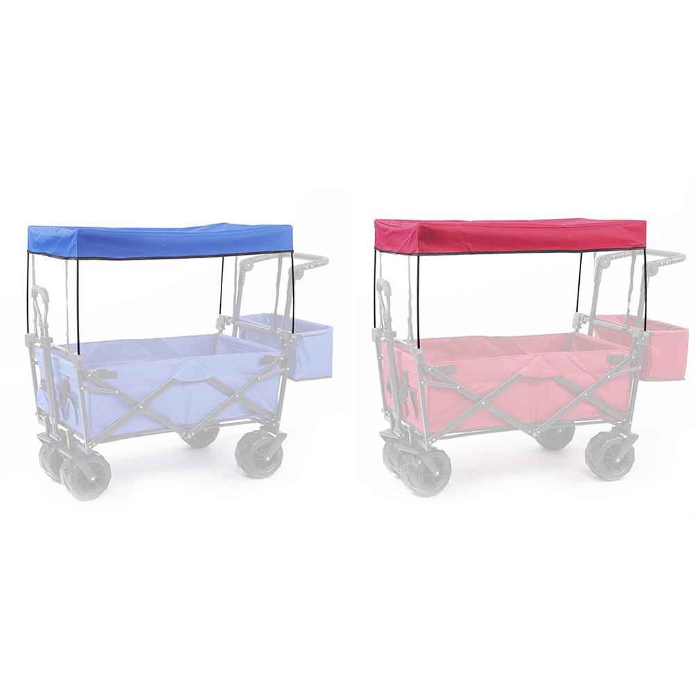 Outdoor Awning Canopy for Trolley Cart Removable Shade for Camping and More