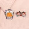 Pumpkin Butt Skeleton Hand Enamel Pins Spooktacular Booty Halloween Brooches Lapel Badge Fashion Jewelry Gifts for Friends