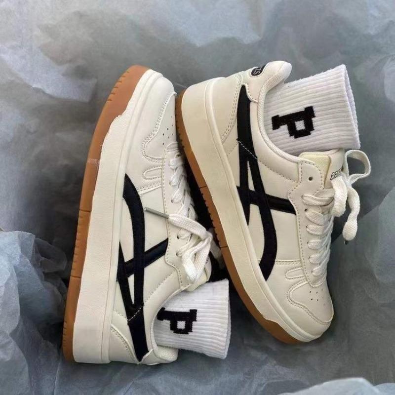 Kleine weiße Schuhe Damen College Retro Creme Einzelne Schuhe College-Stil Trend Atmungsaktiv