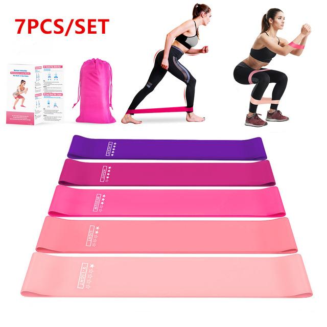 Gym Fitness Resistance Bands for Yoga Stretch Pull Up Assist Bands Rubber Crossfit Exercise Training Workout Equipment