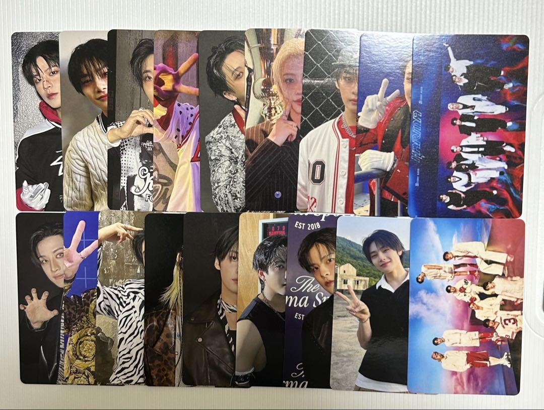 

[USED] stray kids KARMA HMV Lakidro Trading Cards A and B 18-Piece Set