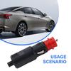 Car 12V 24V 10A Inline Fuse Block with Gold Positive Silver Negative