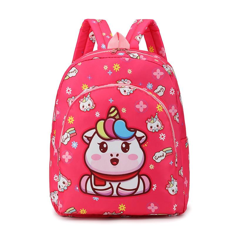 Adorable Cartoon Animal Toddler Backpack For Boys And Girls With Nylon Material