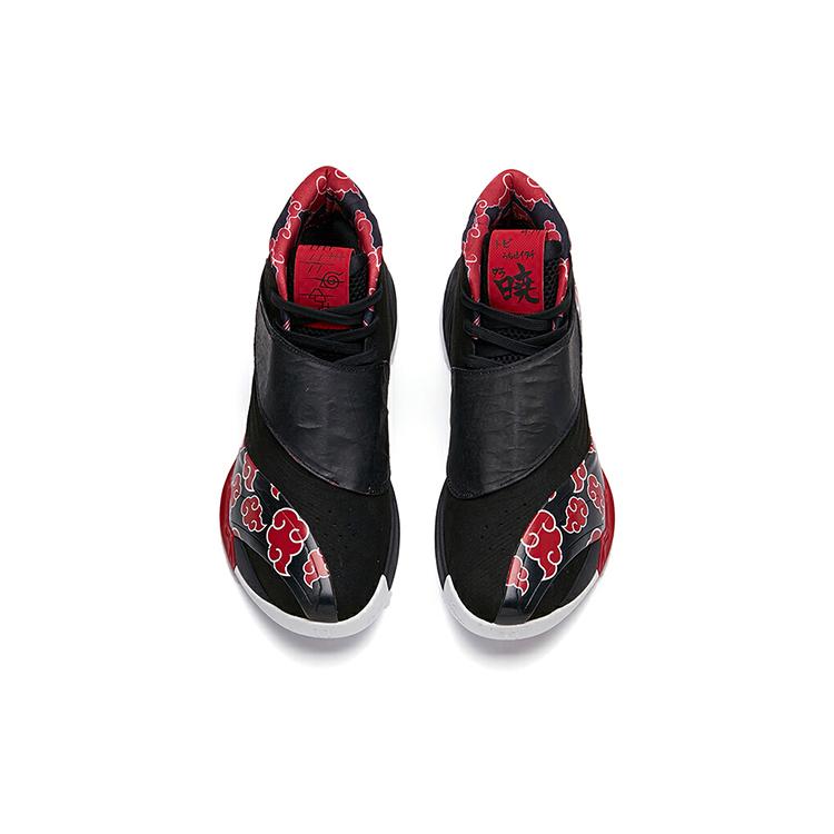 New Anta KT6 Cushioning Support Mid-Top Performance Basketball Shoes Men's Black Red 112131101-7