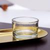Small Clear Glass Tealight Candle Holders,Tealight Holders Bulk Use for Weddings Parties Dinner,for 1.5" Tealight