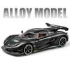 Koenigsegg Car Alloy Model Toy 124 With Sound Light For Kids Collection Play