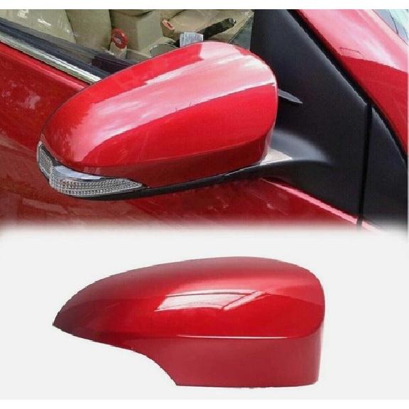 Red Right Passenger Side Rearview Mirror Cap Cover For Toyota Corolla 2014-2018