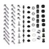 Motorsykkel kåpebolter Kit Kroppsskruer Mutter Rustfritt stål For Suzuki GSXR1000 GSX-R1000 2007-2008 K7 K8